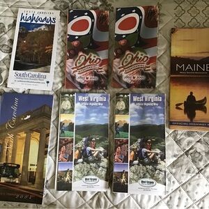 Paper Maps Lot of 7 From 2003-2005